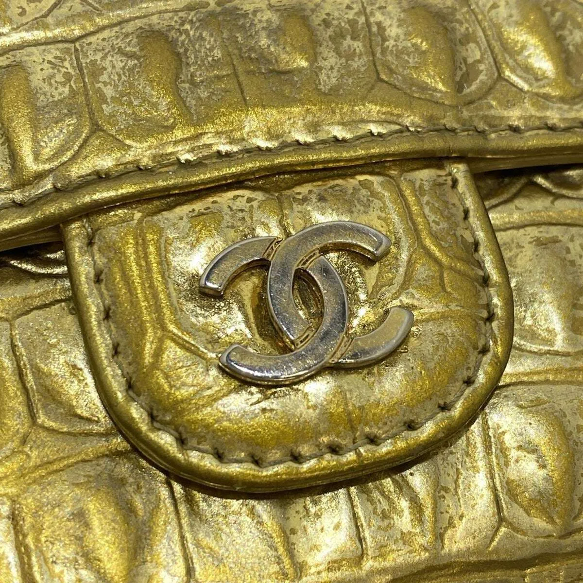 Chanel - Gold Calf Skin Hardware