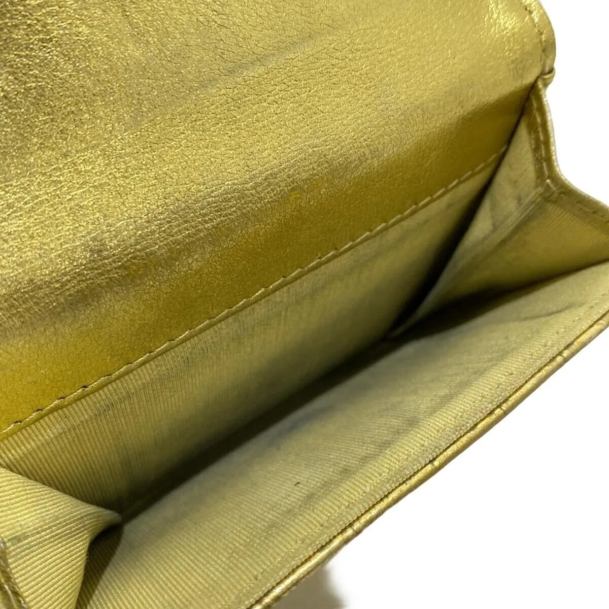 Chanel - Gold Calf Skin Hardware