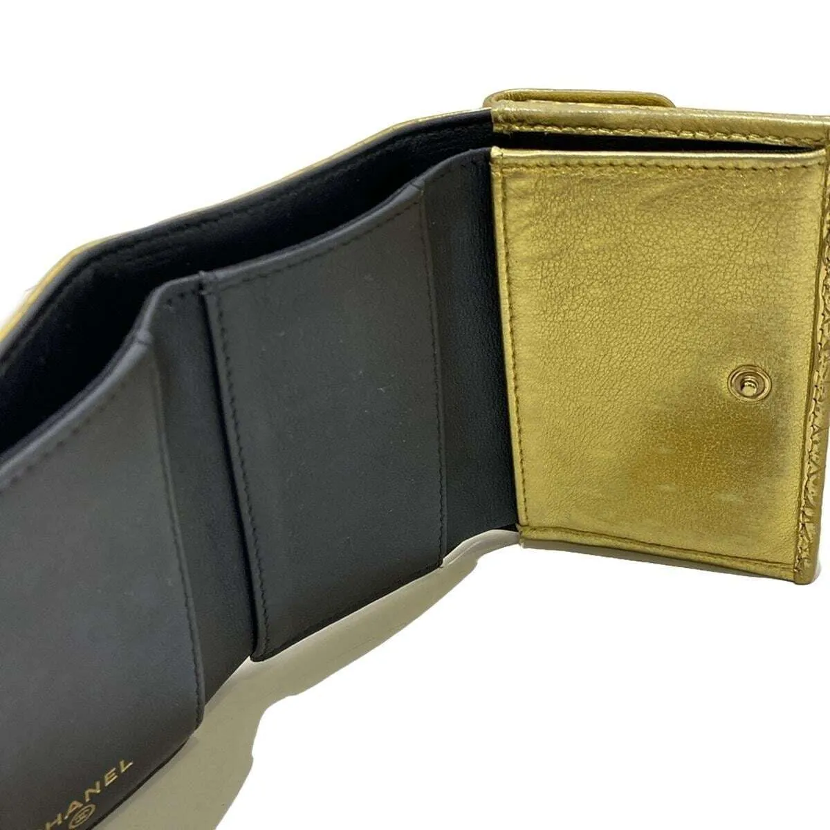Chanel - Gold Calf Skin Hardware