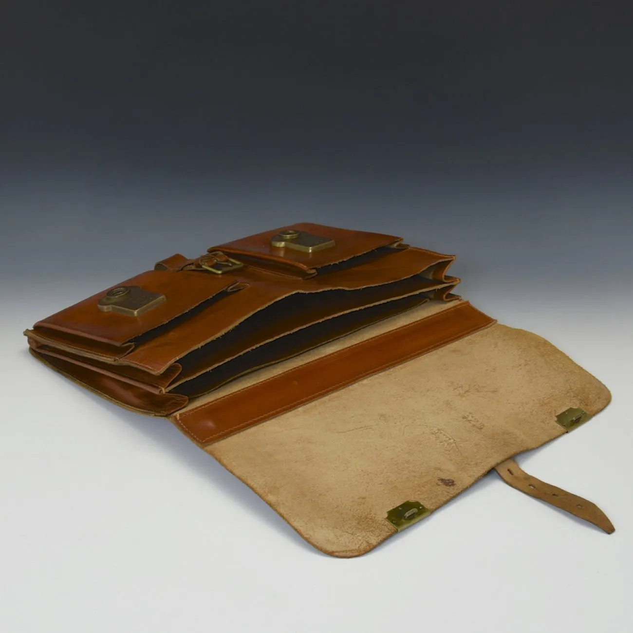 Chestnut Tan Briefcase