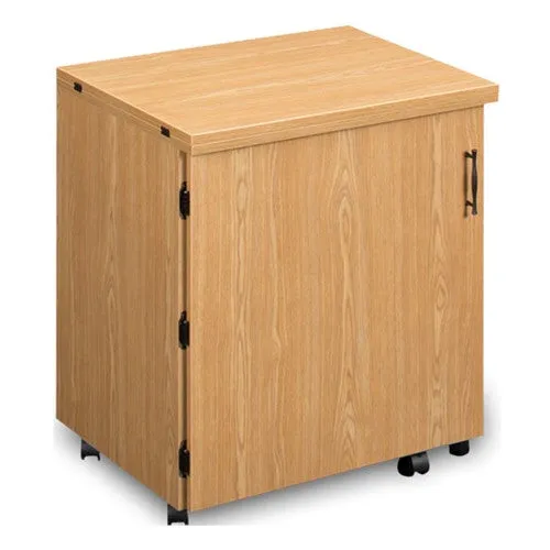 Compact Serger Cabinet in Castle Oak