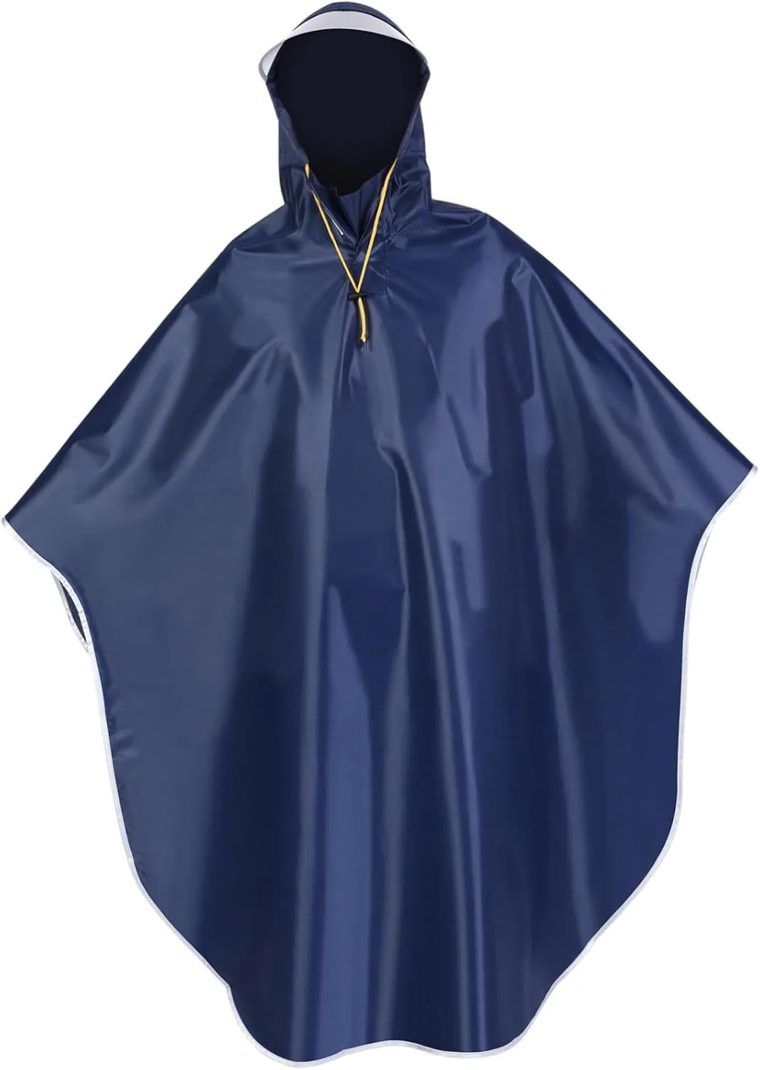Cycling Rain Jacket Hood Compact Rain Poncho for Men Women Water-resistant Scooter Cover