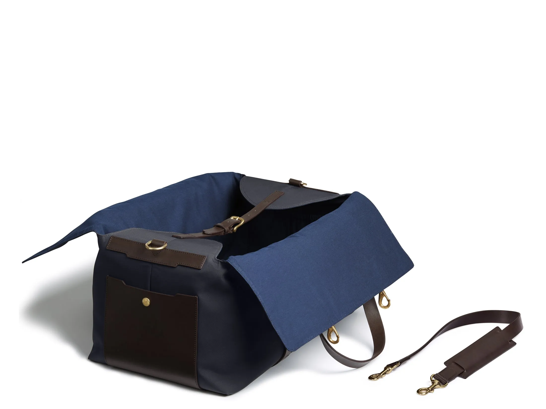 Mismo M/S Supply - Navy / Dark Brown